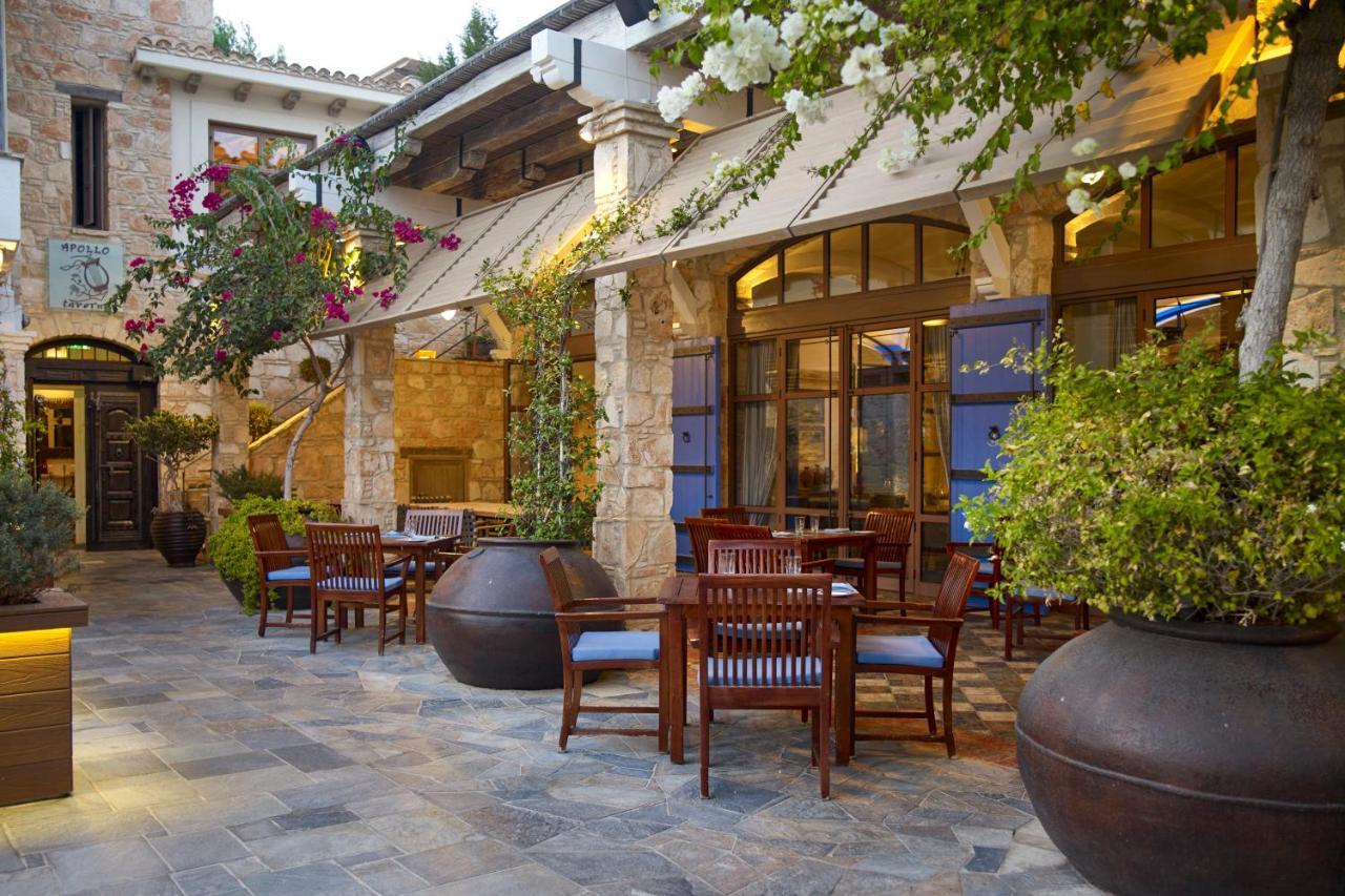 Columbia Beach Resort Pissouri Luaran gambar The restaurant