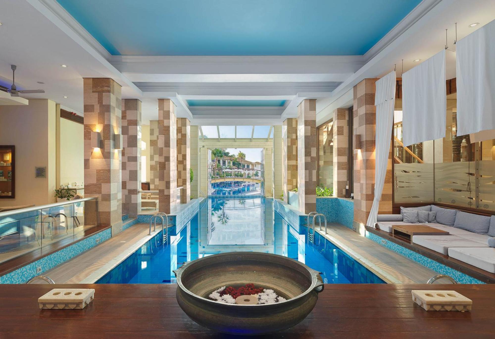 Columbia Beach Resort Pissouri Luaran gambar The spa at the resort