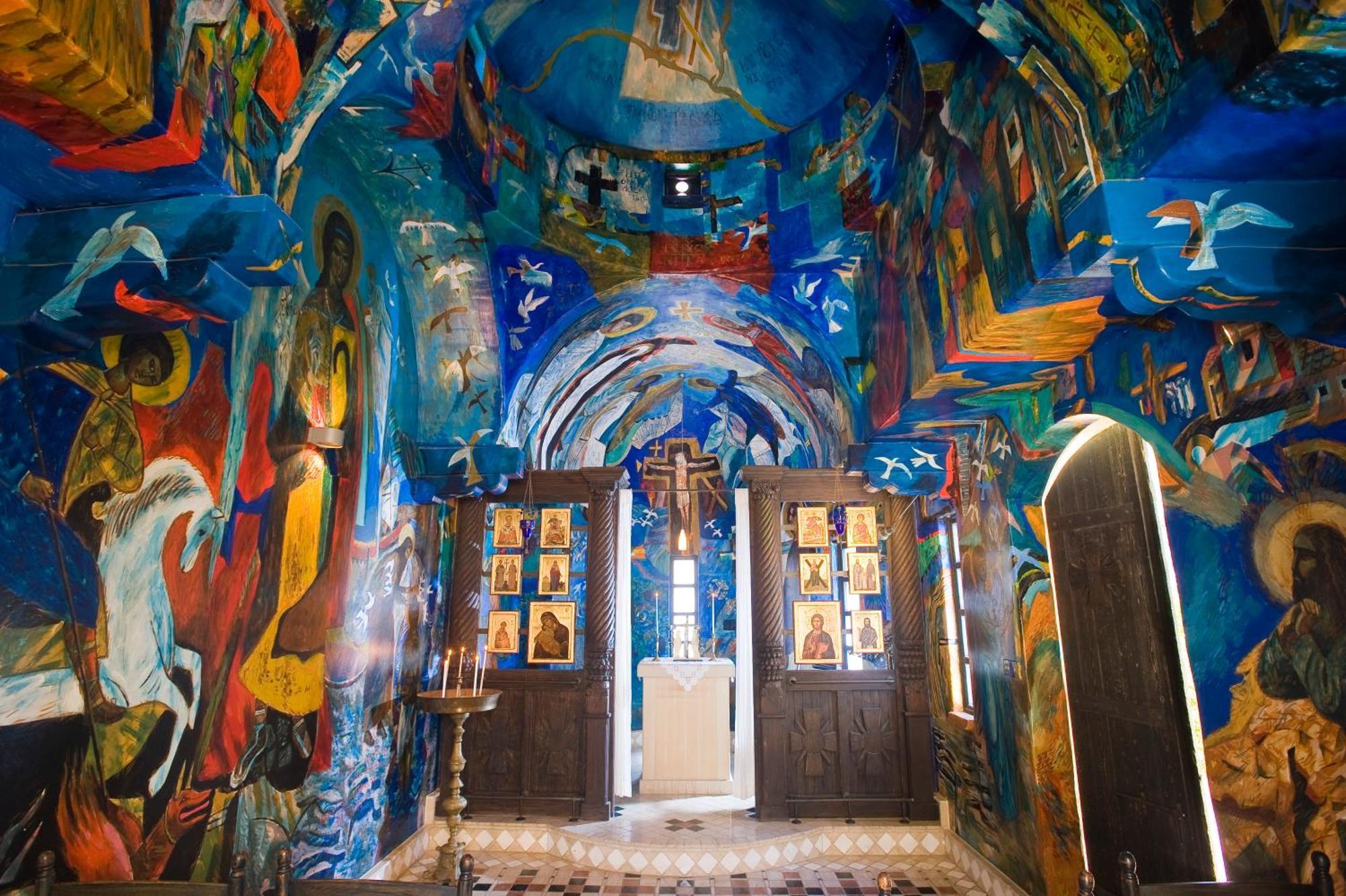 Columbia Beach Resort Pissouri Dalaman gambar The interior of the church